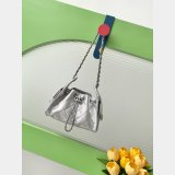 Quilted Replica AS5631 Hobo Suede Shoulder Bag