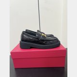 Valentino Garavani V Logo Signature Quilted Loafers