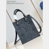 Louis Vuitton Petit Sac Plat 2way M57937 Bicolor Handbag