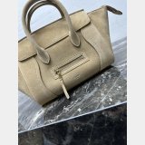 Celine New Luggage In Supple Shiny Lambskin 124213 Bag
