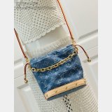 Louis Vuitton High Quality M83043 Nano Noé Monogram Denim Bag