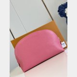Louis Vuitton Cosmetic Pouch PM Epi Leather M15198 Travel Bag