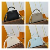 Luxury Designer Louis Vuitton Capucines BB M24728 Handbag
