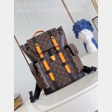 Christopher M46699 Monogram Macassar Canvas Fake Louis Vuitton Bag