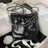 Luxury FASHION AS3980 CALFSKIN CC BAG 20CM