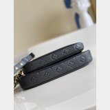 Louis Vuitton Cheap M57631 Black Pochette Accessories Monogram