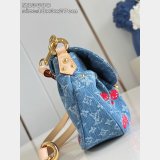 Louis Vuitton LV x TM Sunset Monogram Denim Copy M13680 Bag