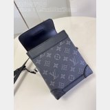 Nano Steamer Monogram Eclipse M82774 Knock Off Louis Vuitton Bag