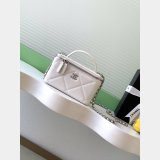 Long Vanity With Chain Luxury Grained Shiny AP4933 Bag