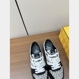 Fendi Match Low-Top Sneakers