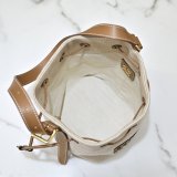 7 Star MiuMIU New Canvas Bucket 5BE089 Bag