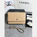 Top Quality WOC CHAIN BAG 19cm Lambskin