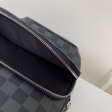 Louis Vuitton Replicas Avenue Sling Bag Damier Graphite Canvas N41719 Grey
