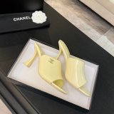 CC 26 Patent Calfskin Mules