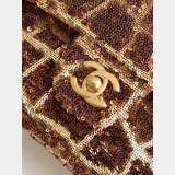 Inspired Small Flap Bag AS4561 Sequins Bag