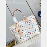 Louis Vuitton Neverfull Multicolor LV x TM  White M27787 Bags