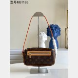 Designer Louis Vuitton AAA+ M51183 Shoulder Bag Pochette Cite Monogram