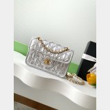 Inspired Metallized AS4797 & AS4795 Mini Flap Bag