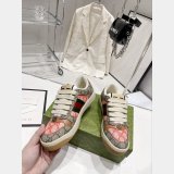 Gucci Dirty Embroidery Cowhide Shoes Replica Shop