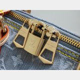 Louis Vuitton Speedy Soft 30 Bag M13344 Luxury Monogram Denim Grey