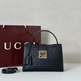 Gucci Padlock Medium Top Hhandle GG Leather 838992 Bag