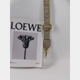 Best Loewe Anagram double-sided embroidered shoulder strap