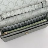 Gucci 838151/826720 Replica GG Emblem Wallet On Chain Bag
