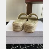 Luxury Dior Dway Platform Slide