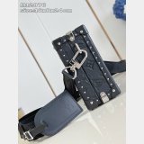 Louis Vuitton Replica Clutch Box Monogram Shadow Trunks Travel M12876