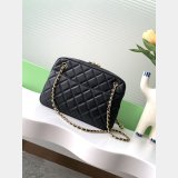 Wholesale Replica AS5187 Sheepskin Black Camera Bag