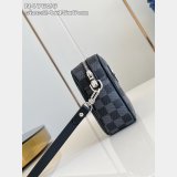 Louis Vuitton Pochette Kasai Damier Graphite Canvas Mini N47626 Bag