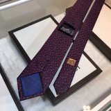 Hermes Replica Mens Silk Tie Geometric Pattern