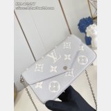 Louis Vuitton M14227 Félicie Pochette Monogram Empreinte Leather 1:1 Mirror Bag
