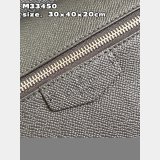 Replica BACKPACK Louis Vuitton DISCOVERY M33450 Black Taiga Bag