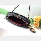 Designer Mini Camera Case Shiny AS5190 Lambskin Black