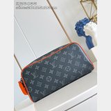 Louis Vuitton Dopp Kit Monogram Eclipse Canvas Travel Pouch M26433 Bag