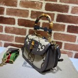 Buy Gucci Knockoffs Small 675797 jumbo GG bag with bamboo