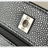 Fashion AP4241 Chain Wallet Knockoff Black Bag