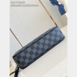 Louis Vuitton Pochette Kasai Damier Graphite Canvas Mini N47626 Bag