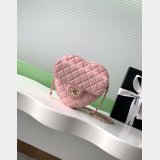 Top Quality AS3191 Heart Shoulder Quilted Shoulder Bag