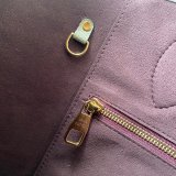 Louis Vuitton M45686 Knockoff Neverfull MM Monogram Empreinte Leather Tourterelle Gray