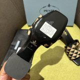 Prada Logo-plaque Slip-on Sandals