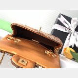 Inspired Best AS4561 Cruise 2024/25 Flap Sequins Gold-Tone Bag