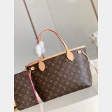 High Quality Louis Vuitton Replica Neverfull Damier/Monogram N41362/M41245  PM Bags 29CM