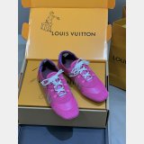 LV Sneakerina Leather and Suede