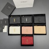 CASSANDRE MATELASSE Fragments bi-fold wallet in grain leather