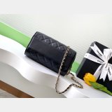 Wholesale AP4474 Black Replica Classic Clutch With Chain Bags