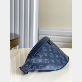 Louis Vuitton Replica China M45729 Discovery Bumbag PM Monogram Shadow Blue Bags