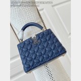 Louis Vuitton Capucines MM Capucines M48865 Blue Bag