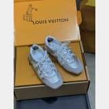 LV Sneakerina Leather and Suede